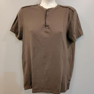 Calvin Klein Liquid Touch Olive Green Shirt
